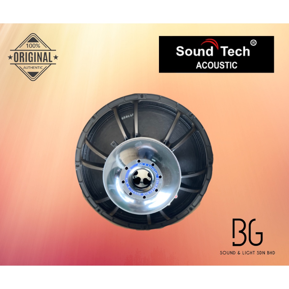 Speaker soundtech 18 store inch