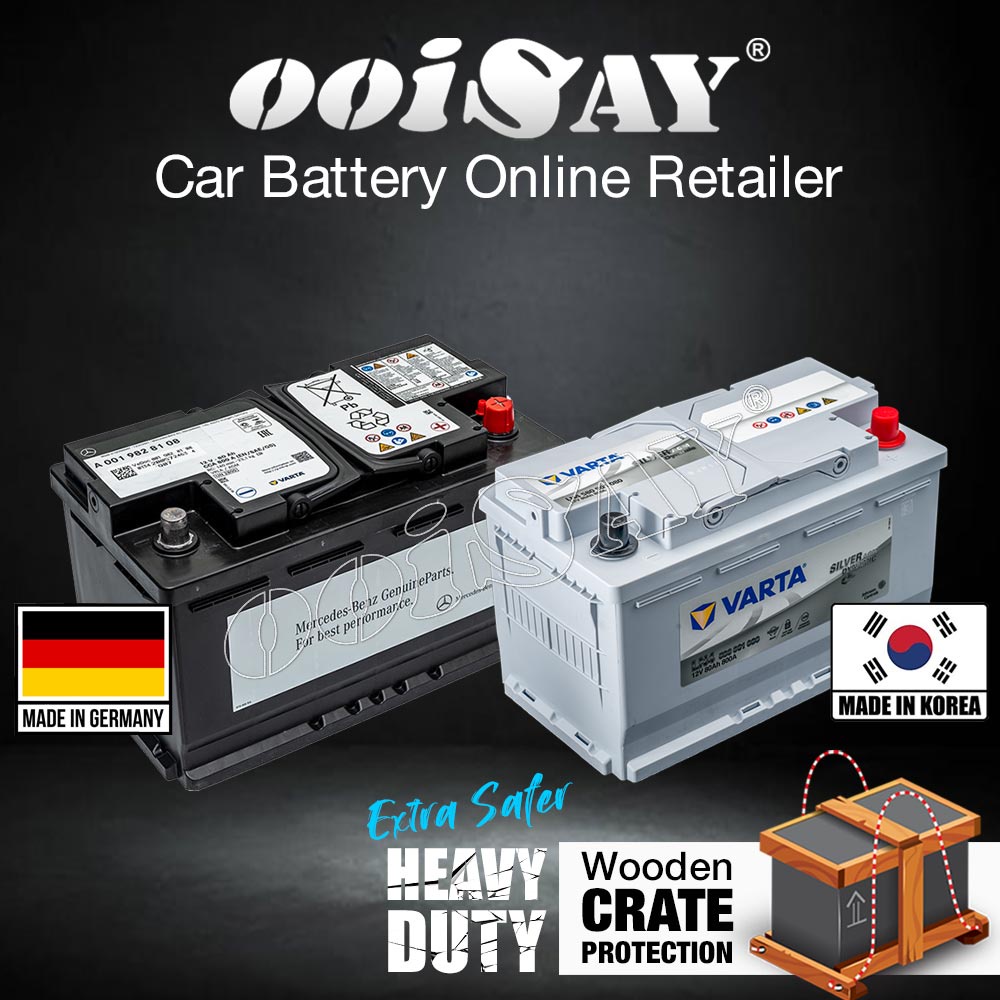Varta Blue Dynamic LN2 55530 DIN55 DIN55L Maintenance Free Car Battery, Made in Korea