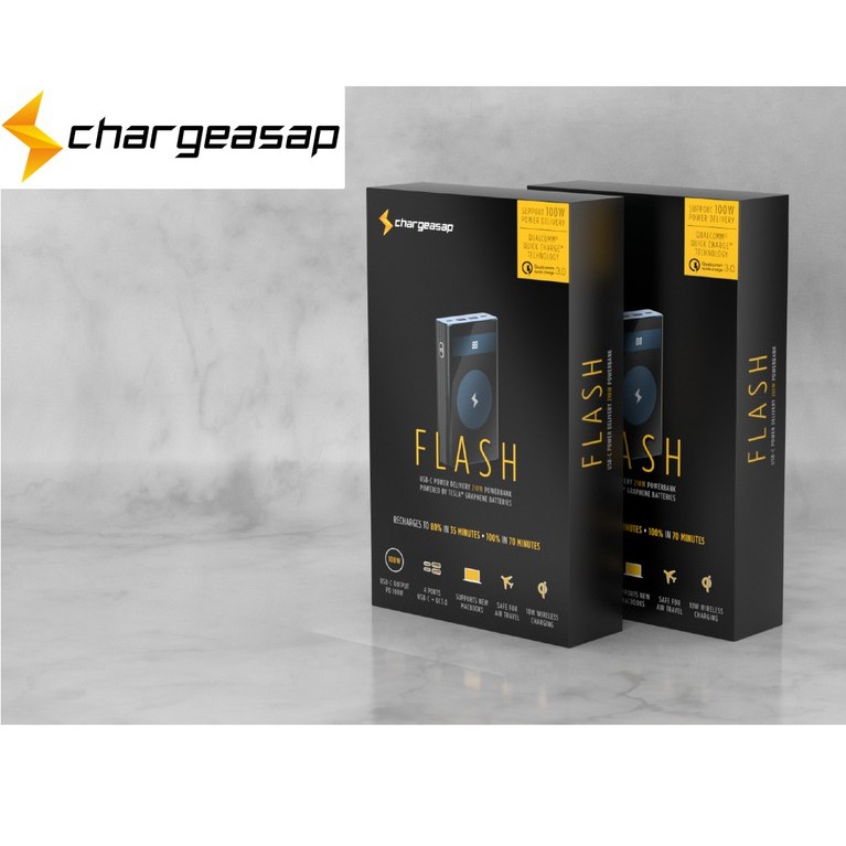 (FLASH POWER BANK) USBC GRAPHENE 210W POWER BANK POWERED BY PANASONIC