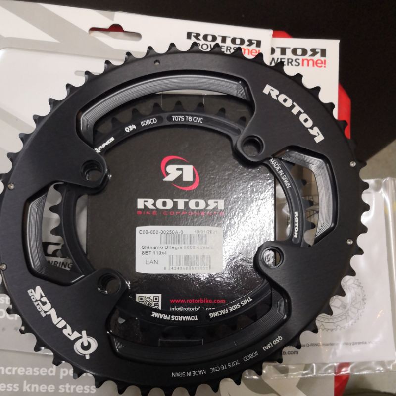 ROTOR Q Ring Oval / Q-Aero 110BCD X4 52/36T 53/39T for Shimano