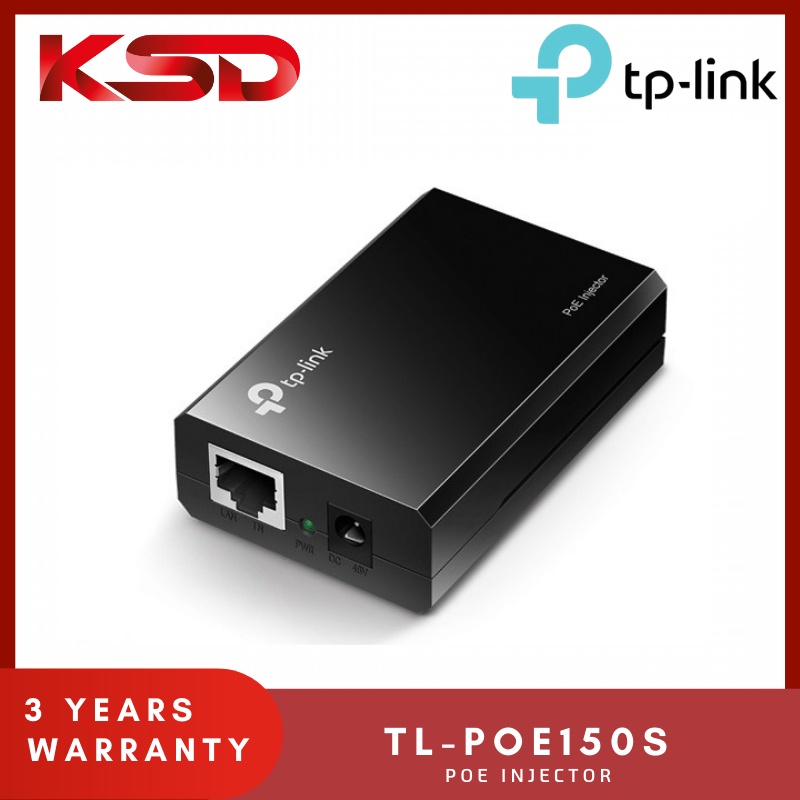 TP-Link TL-POE150S Ethernet POE Injector Adapter | Shopee Malaysia