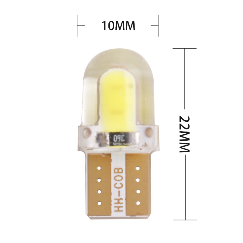 [Ready Stock] T10 Car/Moto LED Light Bulb Short Meter Number Plate ...