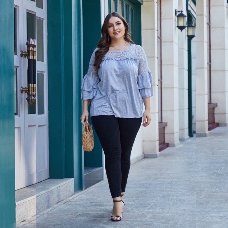 Shein plus size on sale shirts