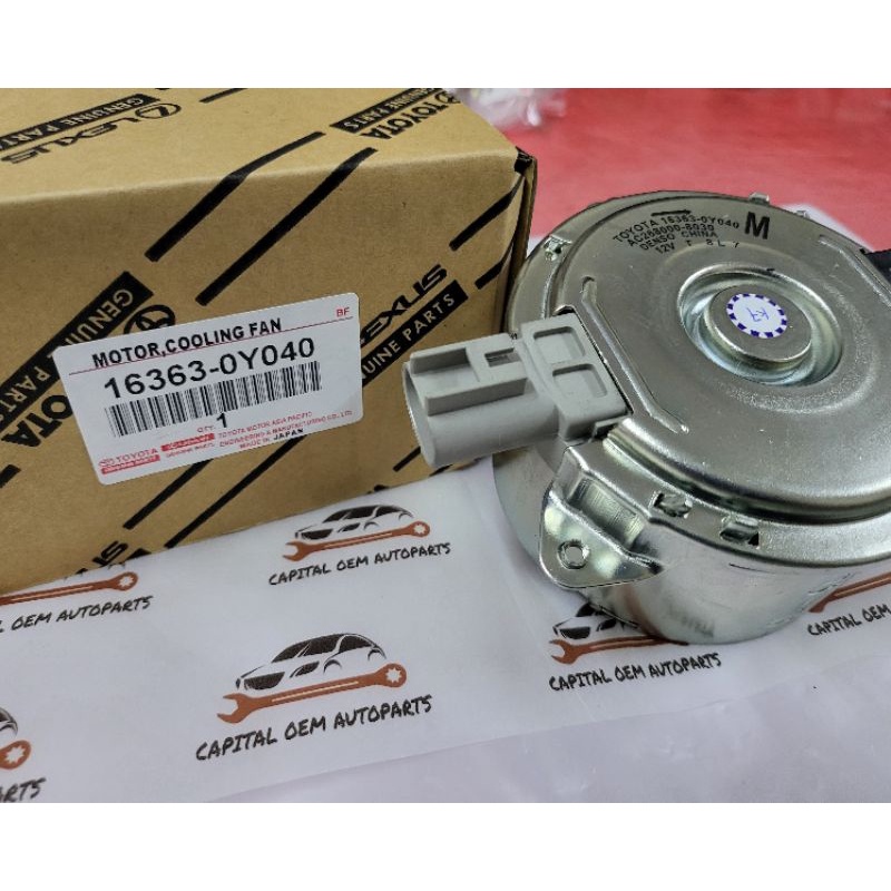 163630Y040 TOYOTA RADIATOR FAN MOTOR VIOS NCP150 NSP151 SIENTA 2013