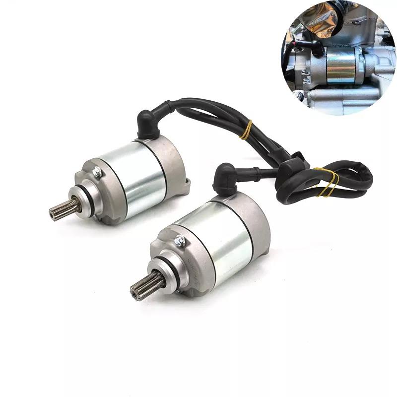 Motorcycle Starter Motor 8 9Teeth For ZONGSHENMotor Racing NC250 ZS177MM 250cc 4 Stroke RX3 BSE