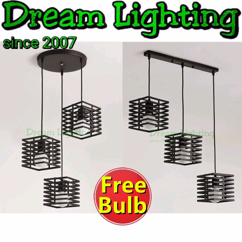 Dream Lighting / Pendant Light Hanging Ceiling Light Vintage Retro / Lampu gantung Lampu hiasan