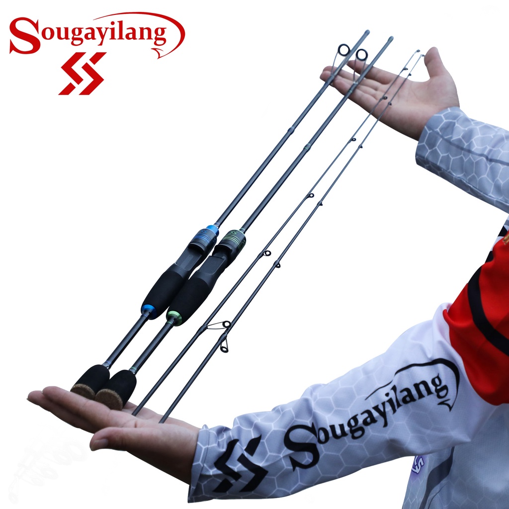 Sougayilang Fishing Rod 1.8M/2.1M Pole Casting Rod Carbon Material For ...