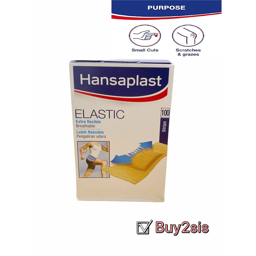 Hansaplast Elastic Plasters - Flexible Wound Protection