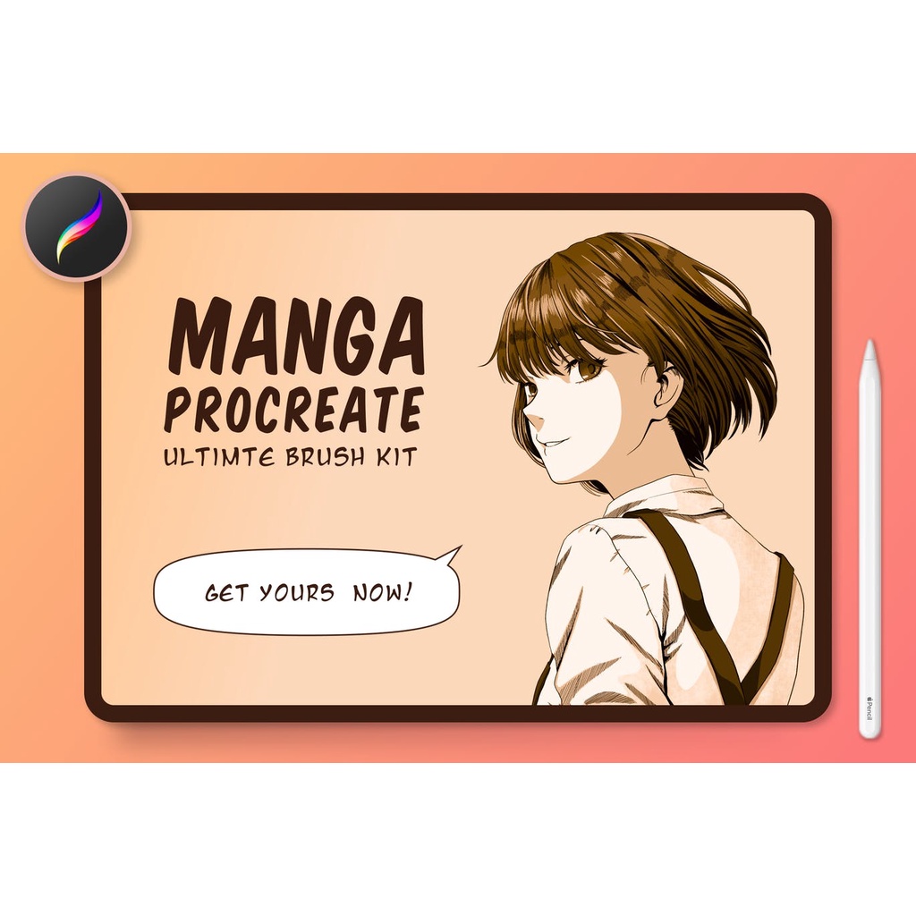 Manga Procreate Brushes & Anime Pens Shopee Malaysia