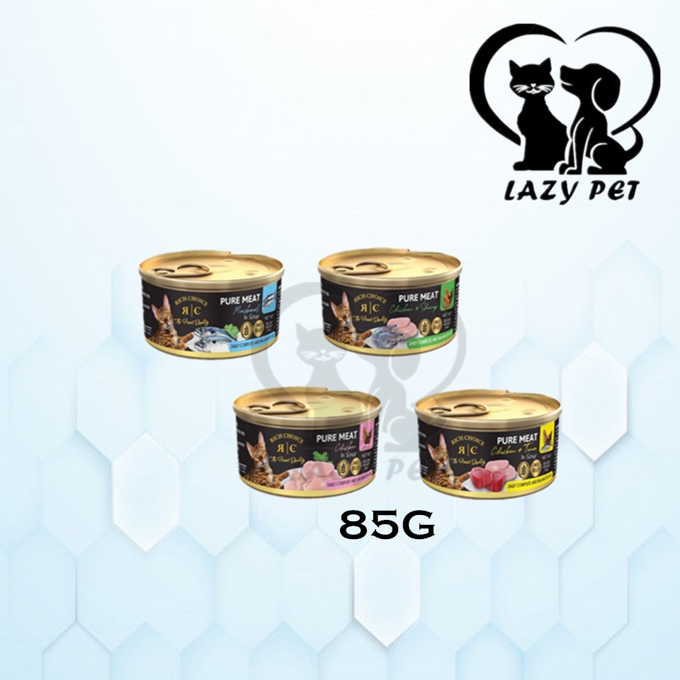 Rich Choice Holistic Pure Meat Cat Canned 85G Shopee Malaysia