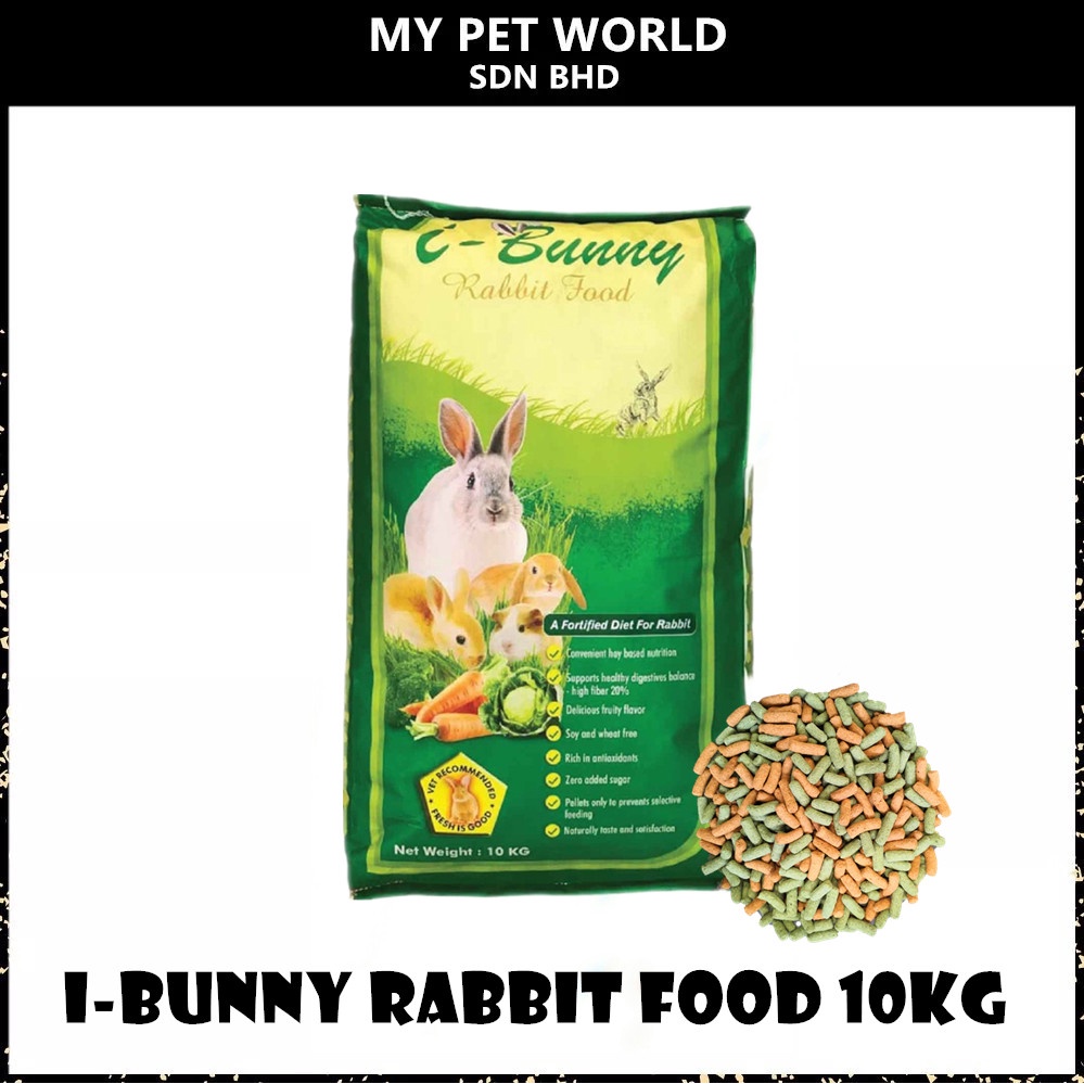 I Bunny Rabbit Guinea Pig Food 10KG Shopee Malaysia