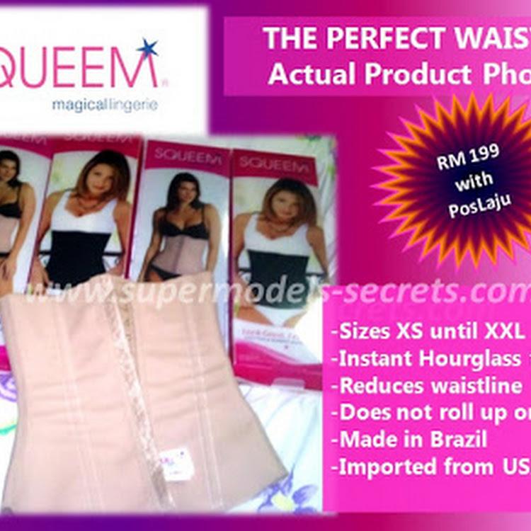 Squeem Perfect Waist Cincher Instant Hourglass Shopee Malaysia