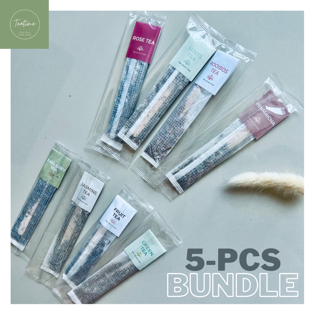 Teatimeeee's 5-Pcs Stick Tea Bundle Kit (Stick Tea 2g) | Shopee Malaysia