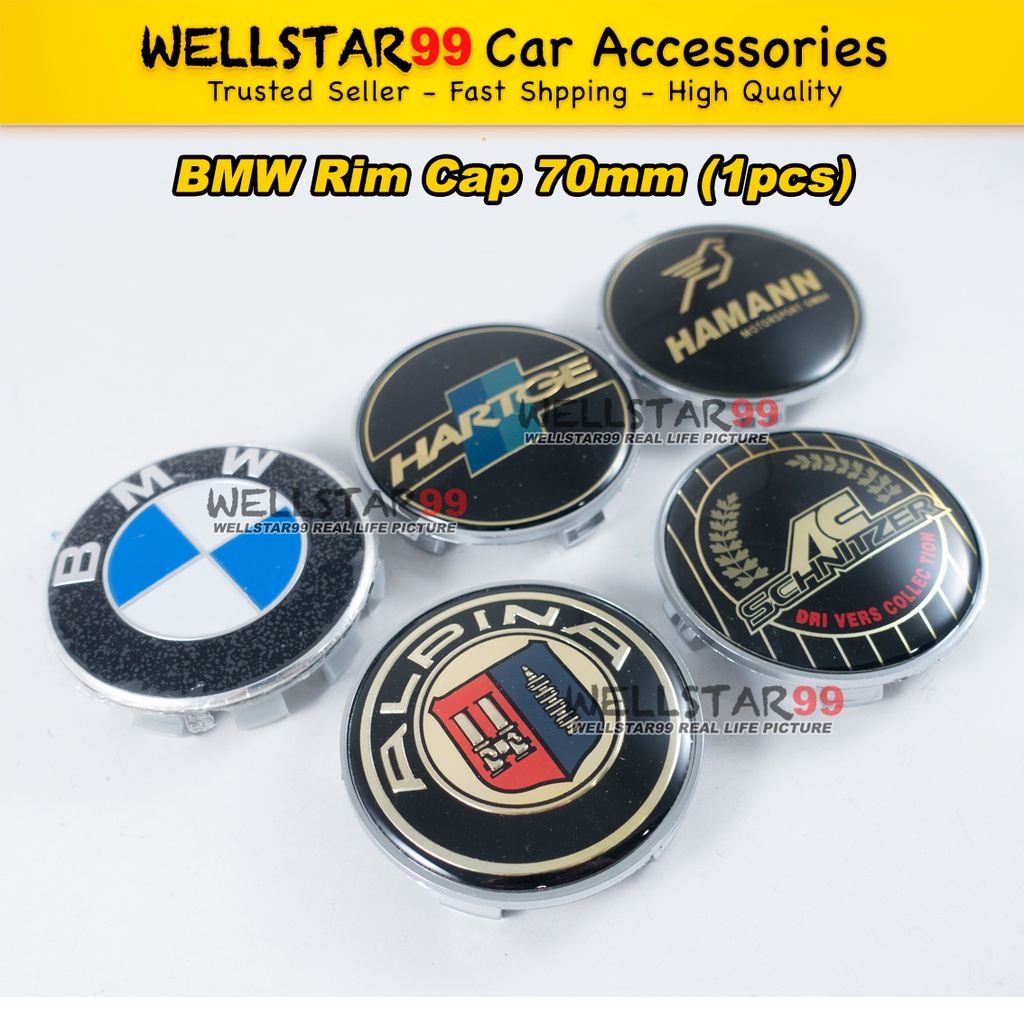 70mm bmw deals center caps