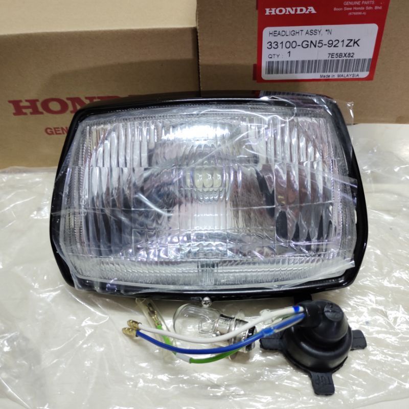 Original Headlamp Head Lamp Lampu Depan Ex Dream Set Shopee