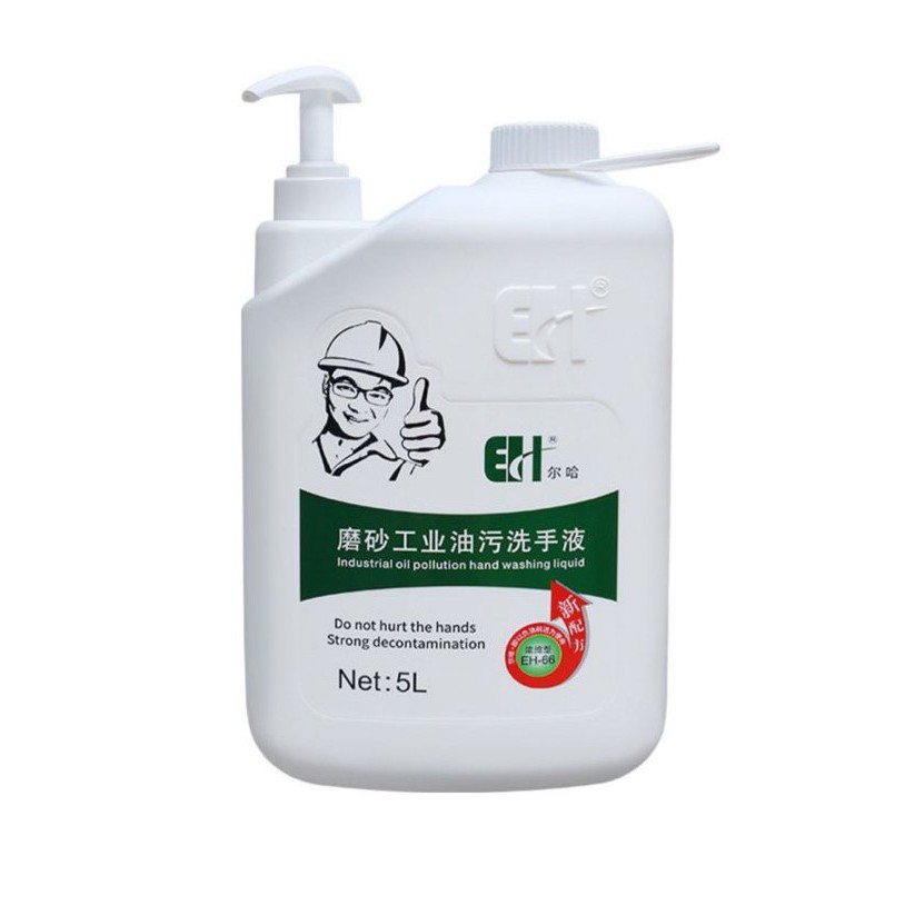 EH 5L Industrial Hand Wash Liquid Soap Scrub / Grease Remover / Heavy ...