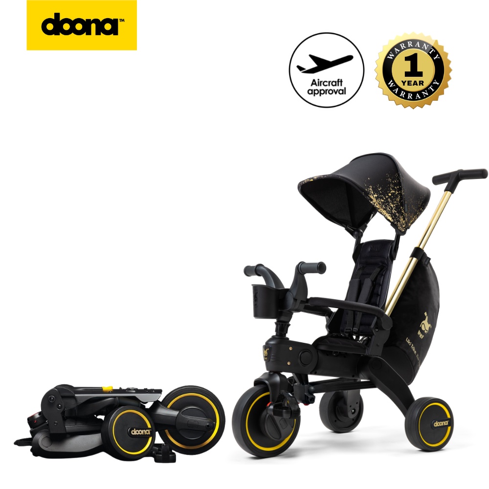 Doona Liki Trike Gold Limited Edition 1 Year Local Warranty Shopee