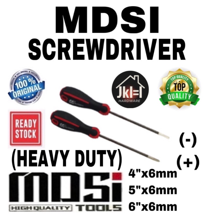 (HEAVY DUTY) MDSI SCREWDRIVER 4