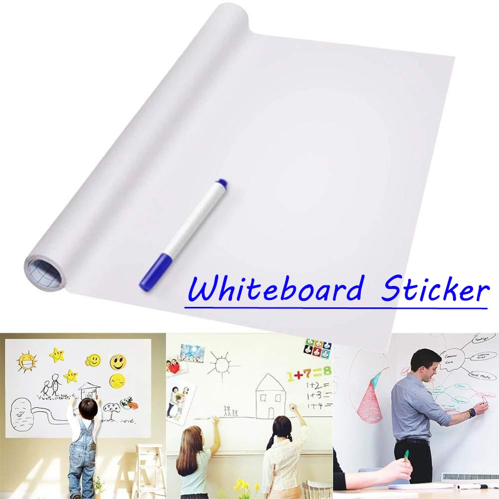 Removable Whiteboard Film SelfAdhesive Chalkboard Children White board
