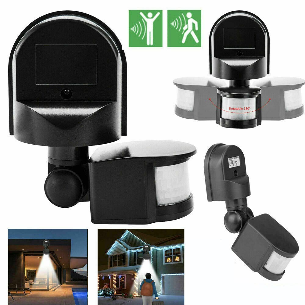 240v Outdoor 180 Degree Security Pir Motion Movement Sensor Detector Switch Shopee Malaysia 5446