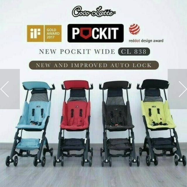 Cocolatte Pockit 2S Stroller World most compact stroller Shopee Malaysia
