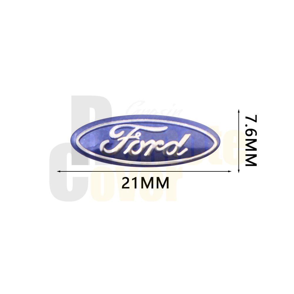 Emblem Key Sticker Logo Key Ford Fiesta Focus Ecosport Escape | Shopee ...