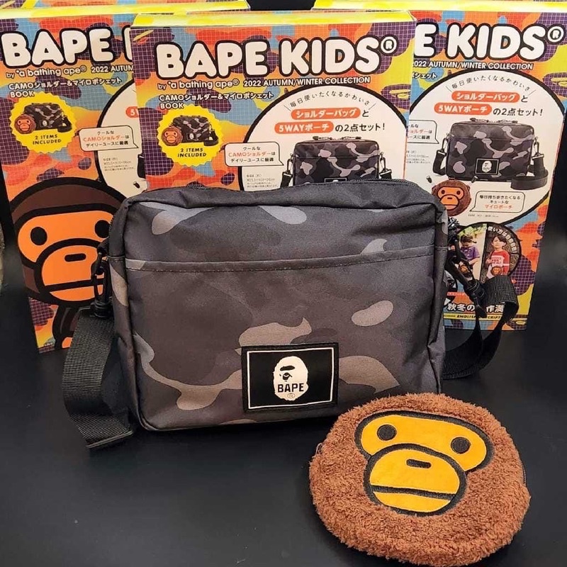 BAPE KIDS CAMOショルダー&マイロポシェット 5個セット BAPE Bag