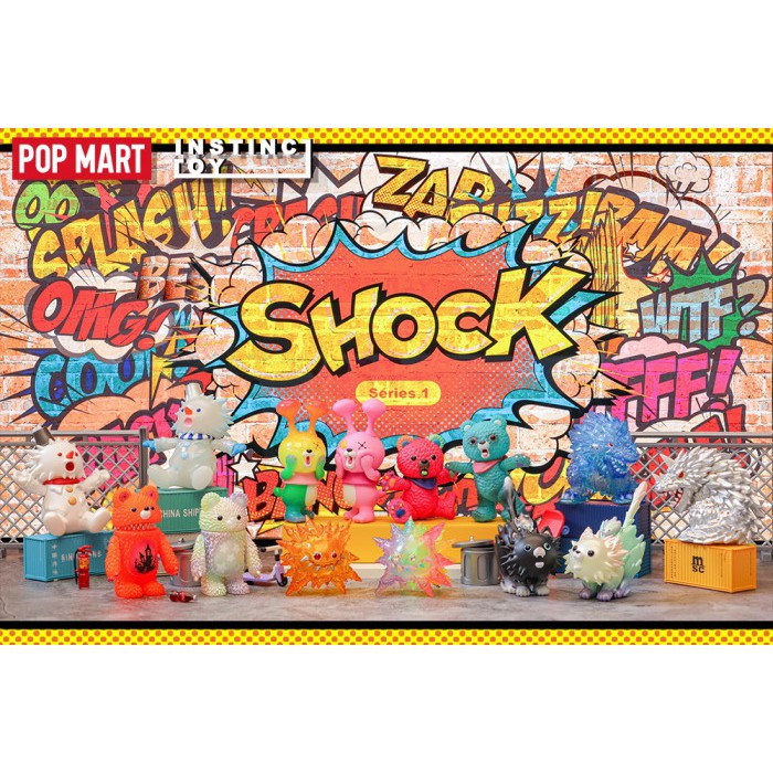 Ready Stock] Shock Blindbox Series by Instinctoy x POP MART SHOCK