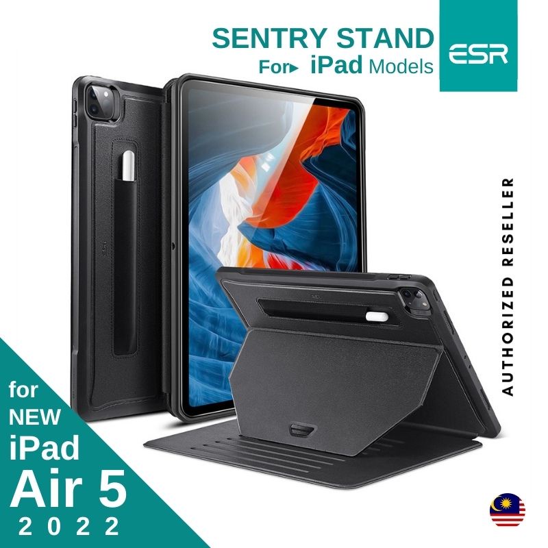 ESR Flip Cover for iPad Air 5 4 2022 Pro 12.9 2021 iPad 9 8 7 10.2