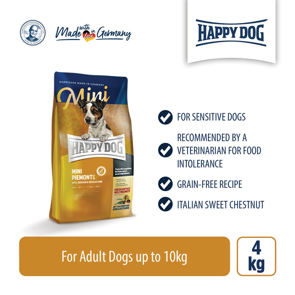 Happy dog super premium sales