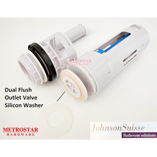 Dual Flush Johnson Suisse S200 / S300 Silicone Drain Flush Valve Rubber