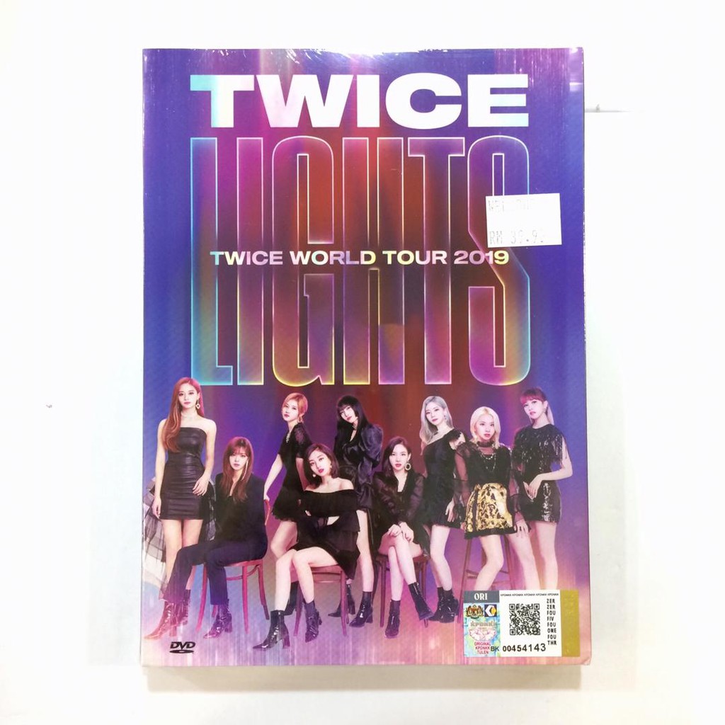 Korean Concert Twice - World Tour 2019 Twicelights (DVD) | Shopee