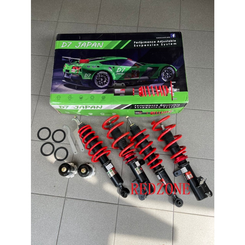 D7 JAPAN PROTON SAGA VVT BLM FLX ADJUSTABLE ABSORBER HI LOW BODY SHIFT