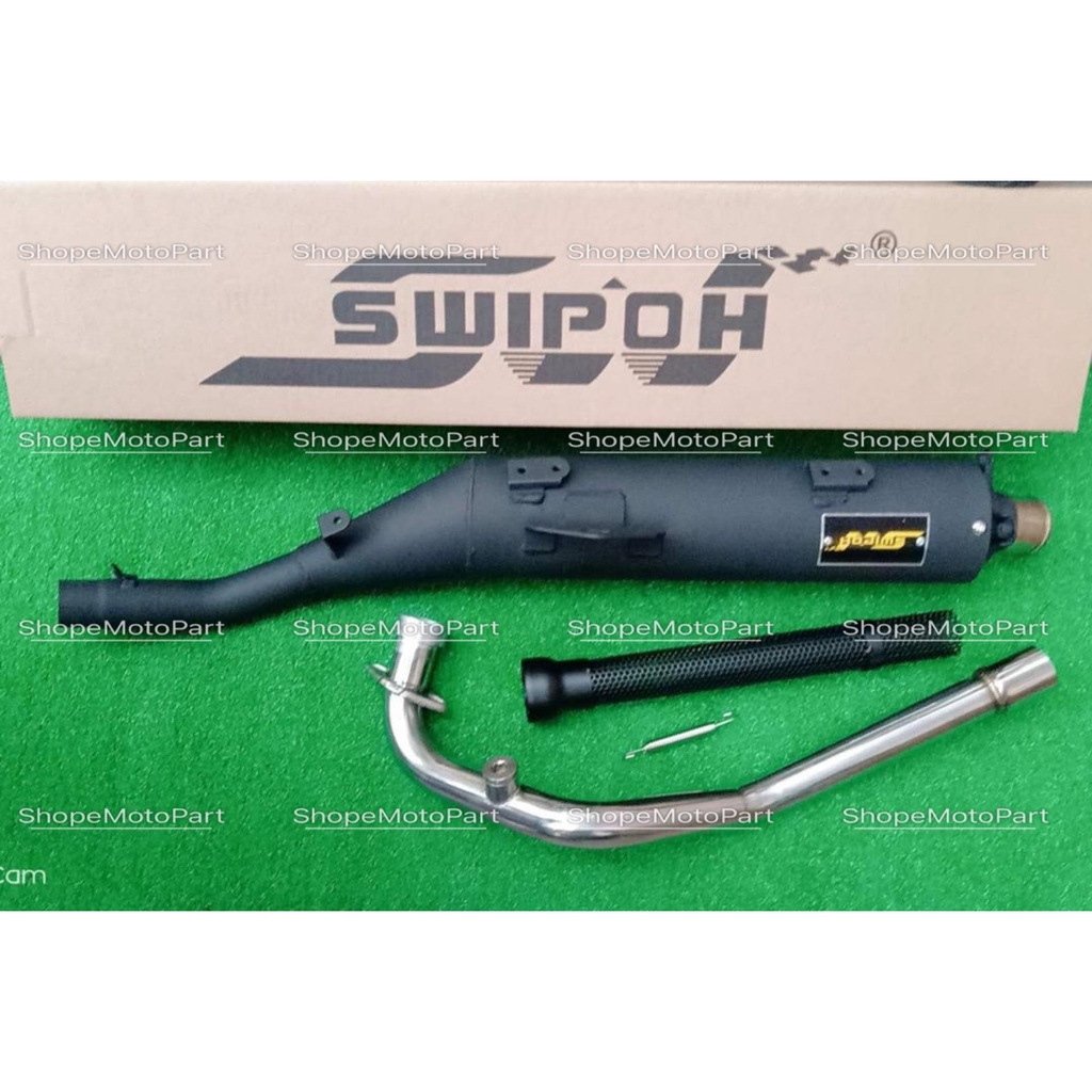 NEW SWIPOH RACING EXHAUST STANDARD CUTTING Y15ZR Y15Z Y15 35MM 38MM
