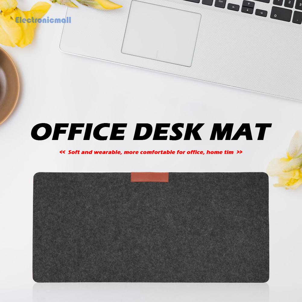 ElectronicMall01* Office Computer Desk Mat Table Keyboard Felt Laptop ...