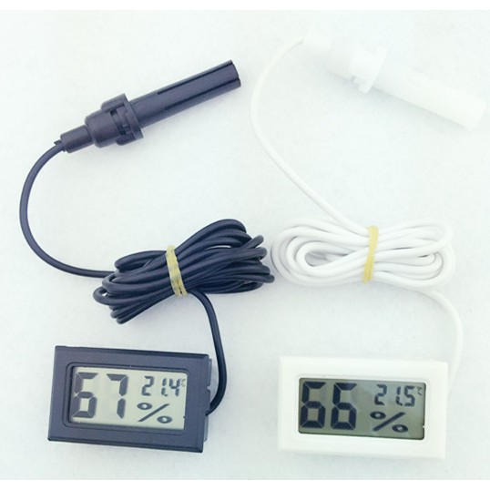 Hygrometer Thermometer and Humidity Utk Kelembapan Udara Meter Cable ...