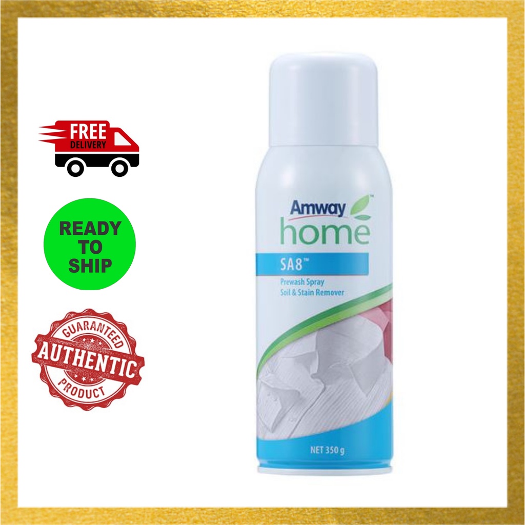 Amway SA8 PreWash Spray Soil & Stain Remover - 350g - 100% Amway Original Product