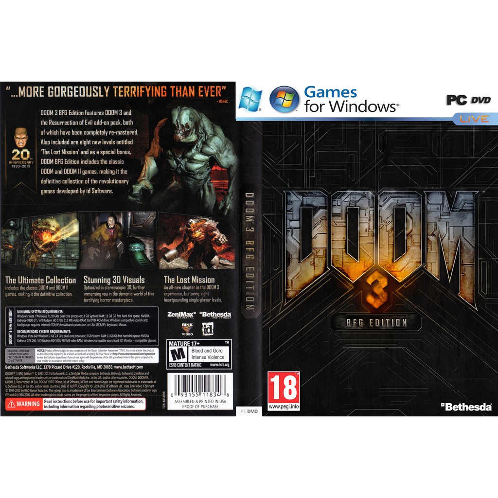 Doom 3: BFG Edition PC GAME [Offline INSTALLATION] | Shopee Malaysia