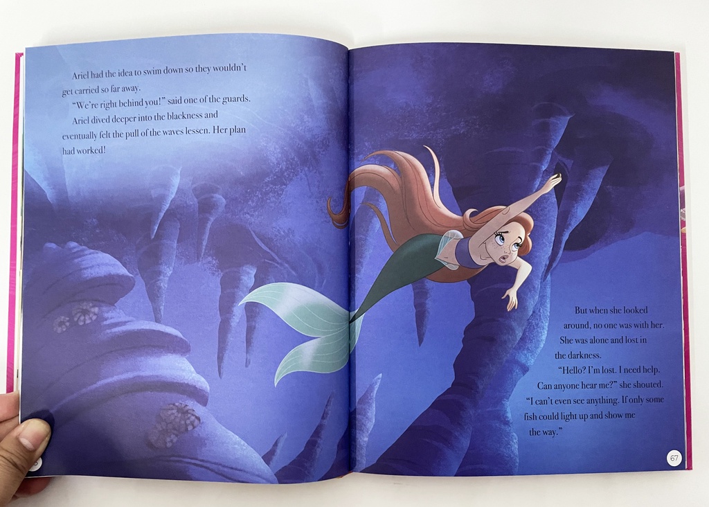 Disney Princess Story Book with 12 Princess Stories for Kids Bedtime