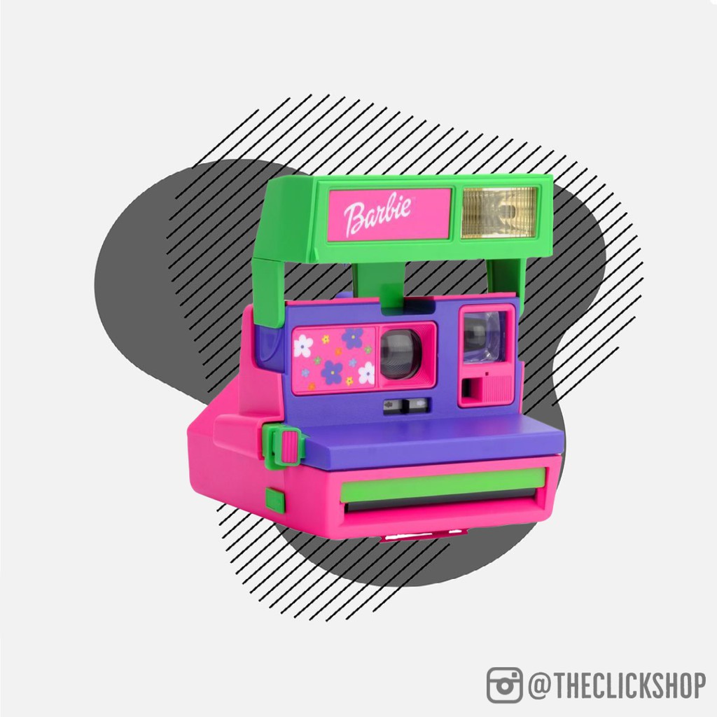 Polaroid 600 Barbie Throwback Instant Film Camera Refurbished