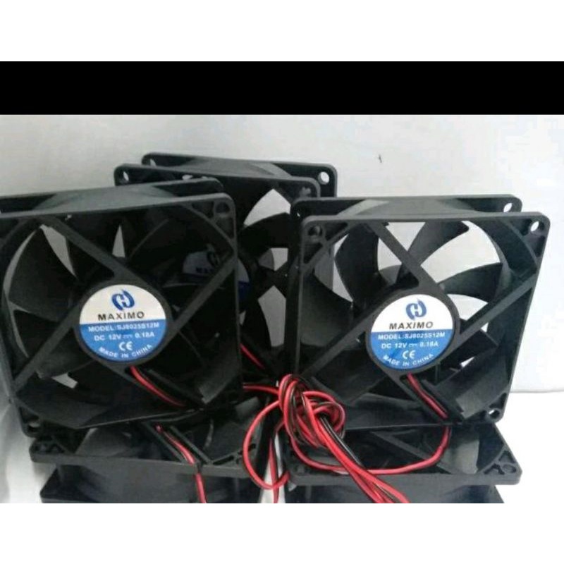 Dc fan dc fan 8cm 12v maximo brand | Shopee Malaysia