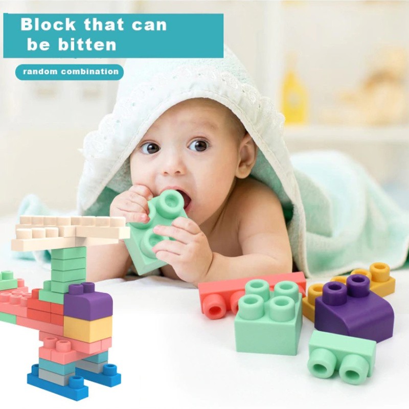 Lego teether best sale