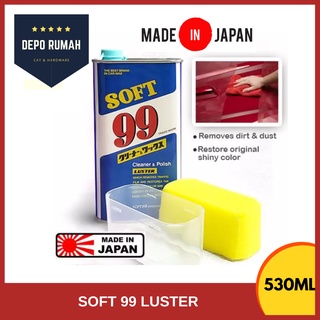 SOFT99 Luster Cleaner & Polish / SOFT99 New Meta-Clean Liquid Wax Original  Made in Japan