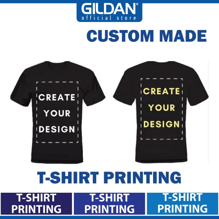 Custom Made Tshirt Printing | Shopee Malaysia
