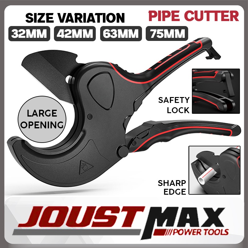 32MM 42MM 63MM 75MM PIPE CUTTER FOR CUTTING PVC PPR PE PLASTIC PIPE