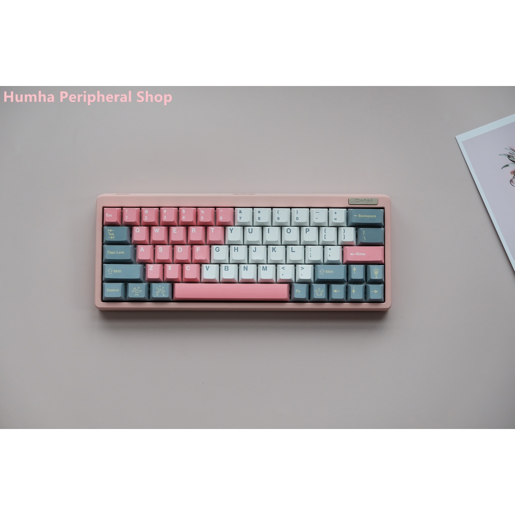 Humha Momo Yume keycap PBT material Dye-Sublimation Cherry profile ...