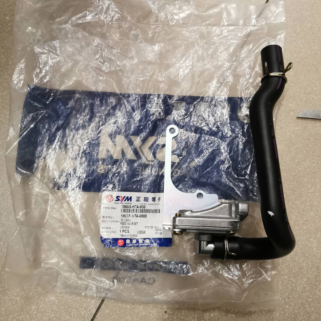 SYM VTS200 AIR VALVE ASSY (REED VALVE SET) AIR CUT ASSY ORIGINAL (1860A ...