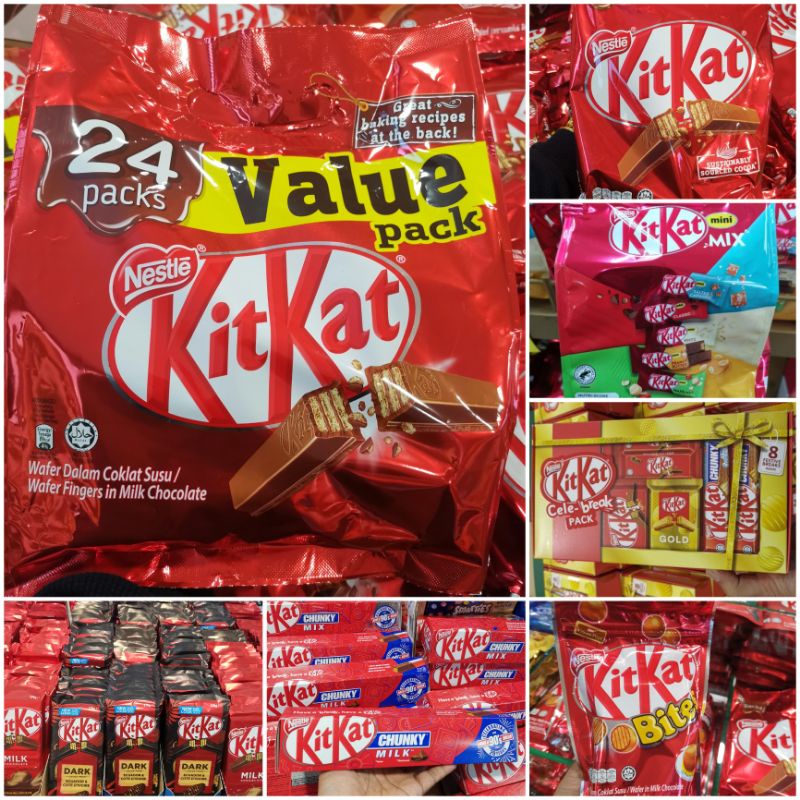 Coklat Nestle KitKat> KitKat Mix/KitKat Mini/KitKat Cele_Break Coklat