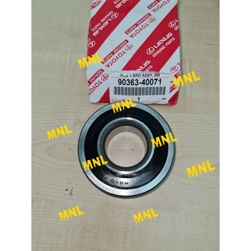 TOYOTA HIACE KDH200 REAR WHEEL BEARING | Shopee Malaysia