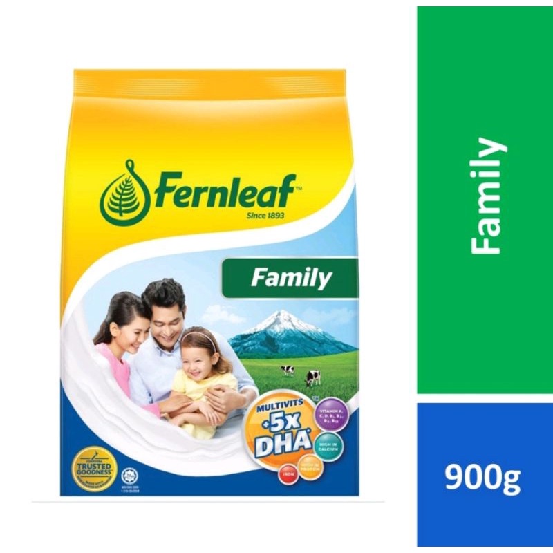 Fernleaf Full Cream Regular Powder/ Family 900g. | Shopee Malaysia